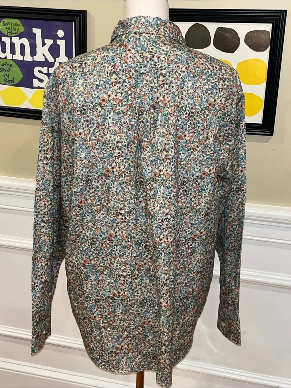 J. Crew Liberty London Print Button-down Shirt